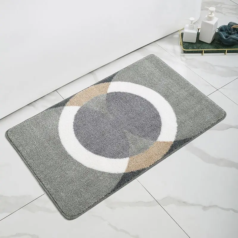 

Cat paw imitation cashmere floor mat, skin friendly and comfortable, bathroom shower door absorbent foot mat, dirt resistant