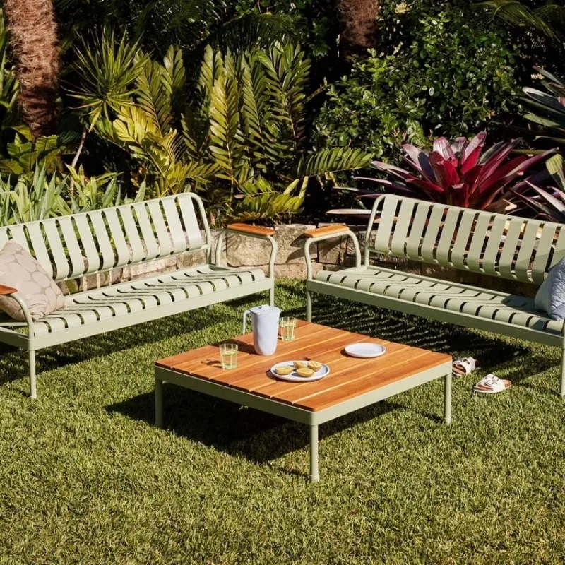 

Nordic Internet celebrity outdoor table and chair combination leisure fashion garden courtyard villa terrace cafe tea table chai