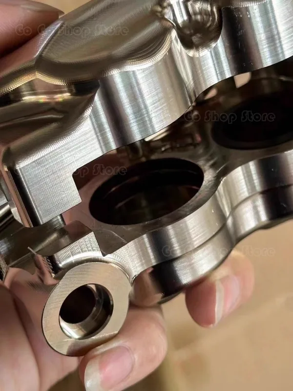 Gp4 rx brake caliper 100/108 locking point with encoded triangular blade pattern