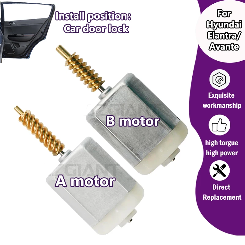 

FC-280ST/280PT-20150/BN644Y28/1020300 902045 Car Door Lock Actuator Replacement Motor For Hyundai Elantra/Avante 2001-2006-2010