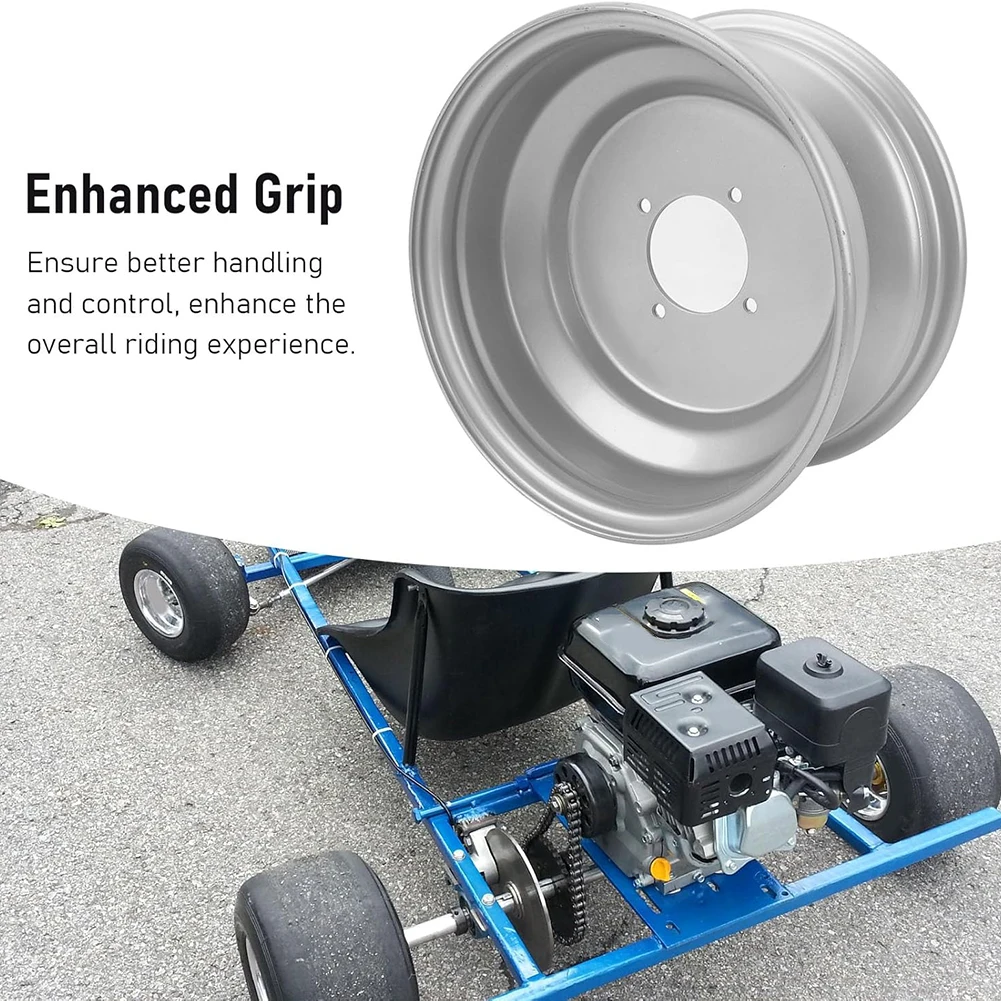 

Обод переднего колеса 10-дюймовый обод 21X7-10 для ATV Обод переднего колеса 10-дюймовый обод для картинга Quad Dirt Bike Ride On Mower Ступица колеса Аксессуары