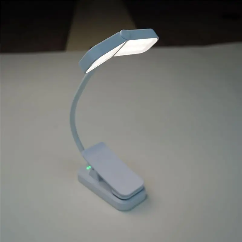 A68P-LED Rechargeable Book Light - Eye Care,Eye Protection Soft Light Reading Lamp,3 Color Temperatures, Stepless Dimming