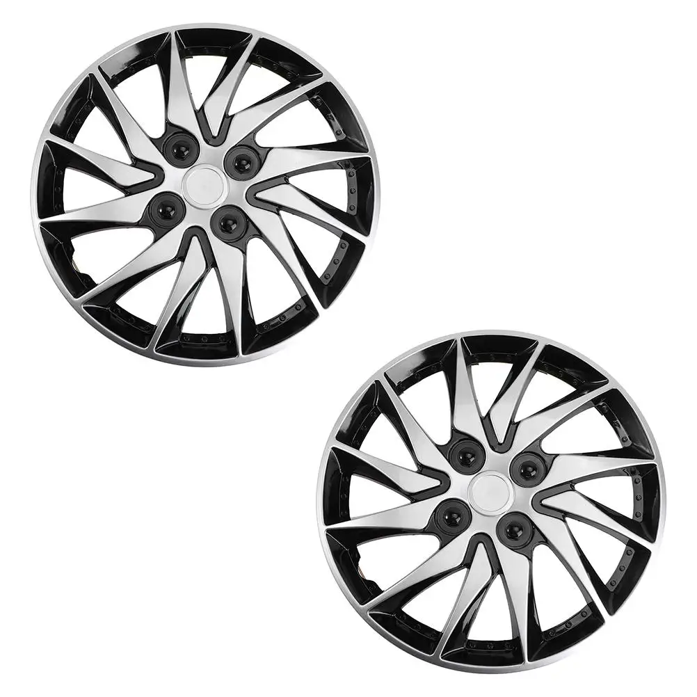 2 Pcs Car Hubcap Wheel Caps Auto Rim Refit Covers Automobile Styling Accessories
