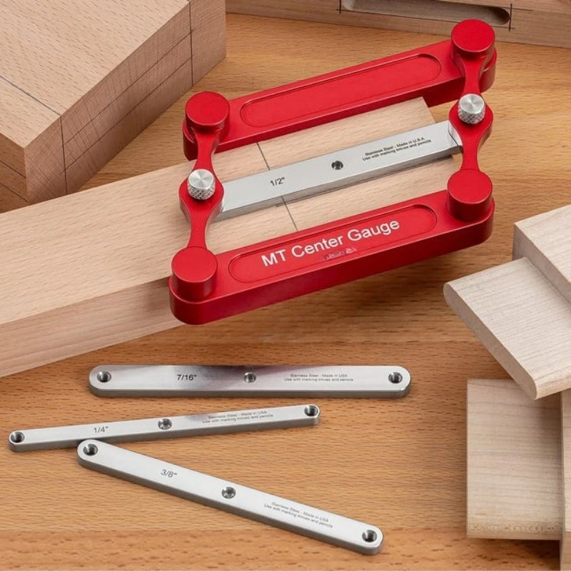 Woodworking Centering Drilling Auxiliary Jig, Dowel Alignment Tool for Straight Bore Drilling on Wood Sticks
