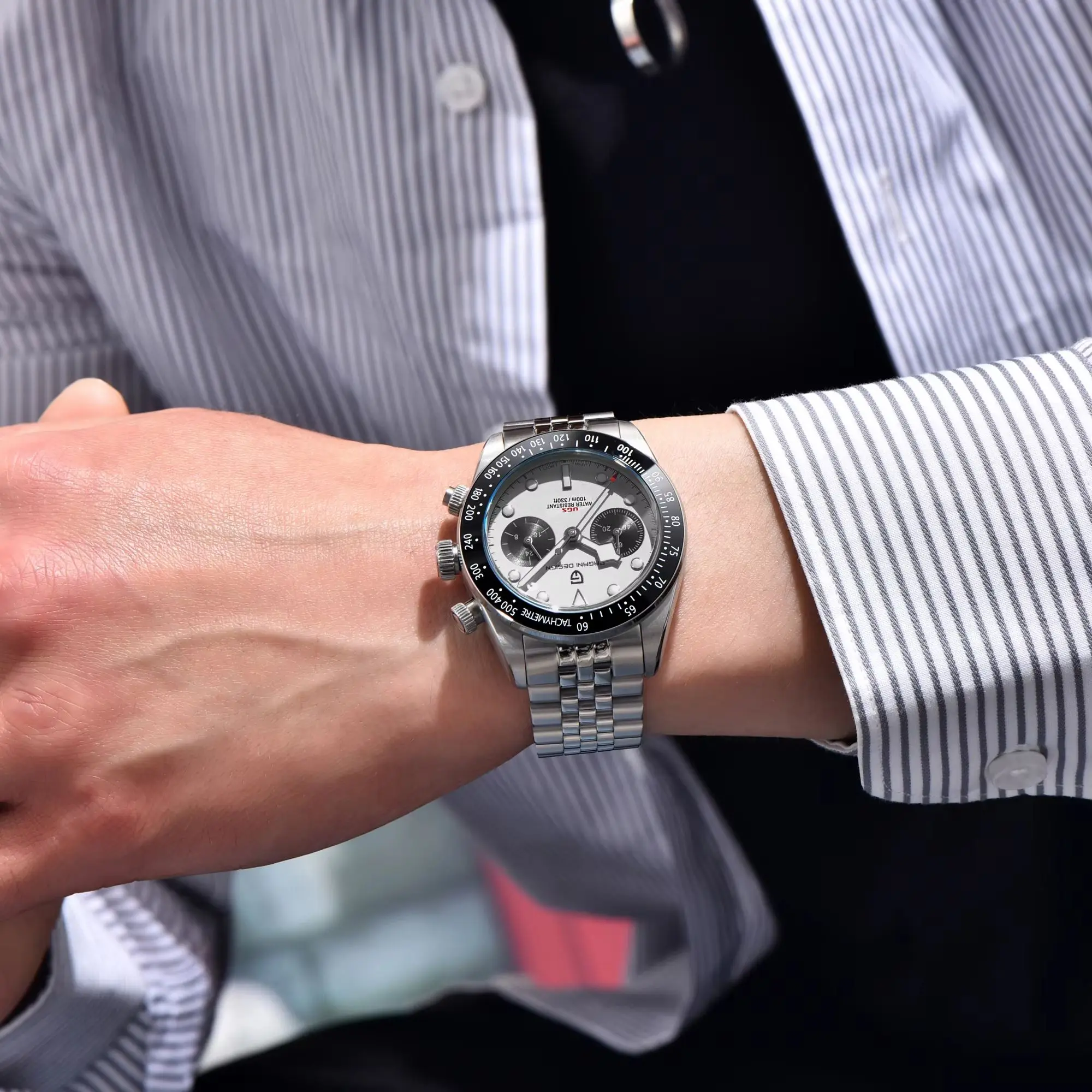 2026 New PAGANI DESIGN BB Panda Men's Watches Retro Luxury Quartz Watch For Men Sport Chronograph Wristwatch Men 100M Waterproof Luminous Clock Man