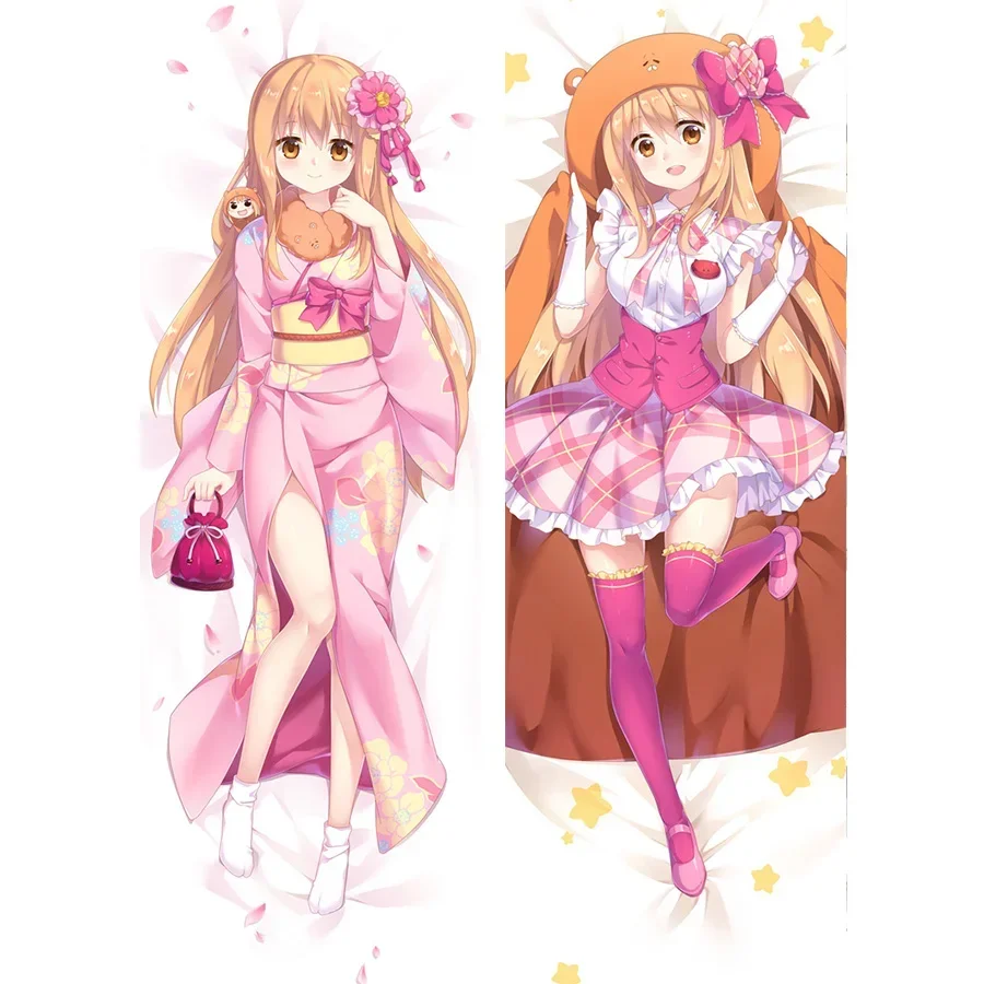 Anime Himouto! Umaru-chan Hugging Body Pillow Case Anime Kawaii Girl Dakimakura Otaku Waifu Pillowcase DIY Cosplay Cover