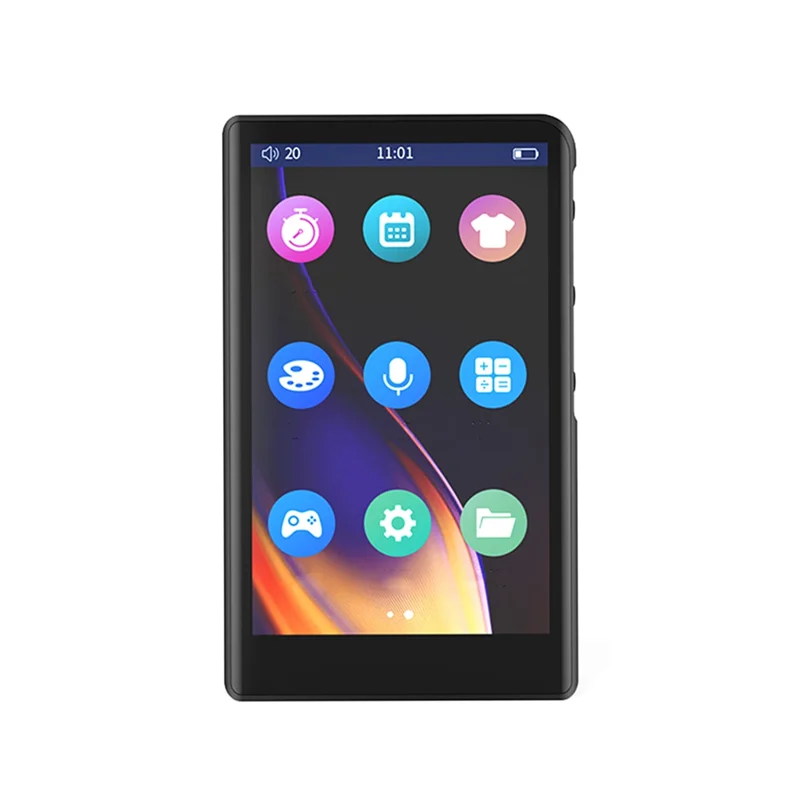 -A20Z MP4 Player Bluetooth 5.0 Built-Inspeaker Supports FM Video Playback E-Book Reading Voice Recording
