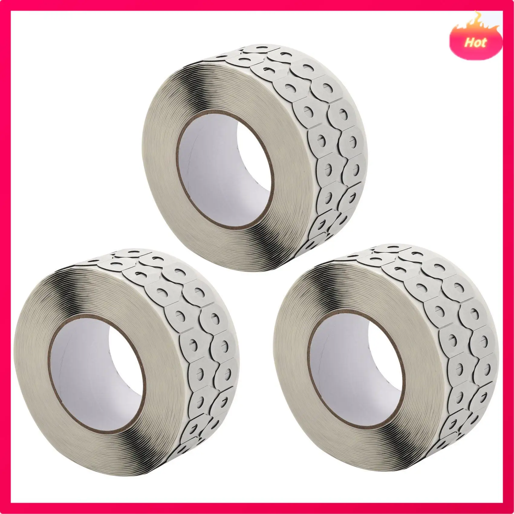 3000 قطعة من عدسات النظارات البصرية ذات حواف غير قابلة للانزلاق وشريط لاصق لاصق، احتفاظ جيد