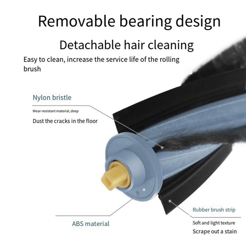 เหมาะสำหรับ Ecovacs T10หุ่นยนต์กวาดพื้นและถูพื้นอุปกรณ์อะไหล่ทดแทน