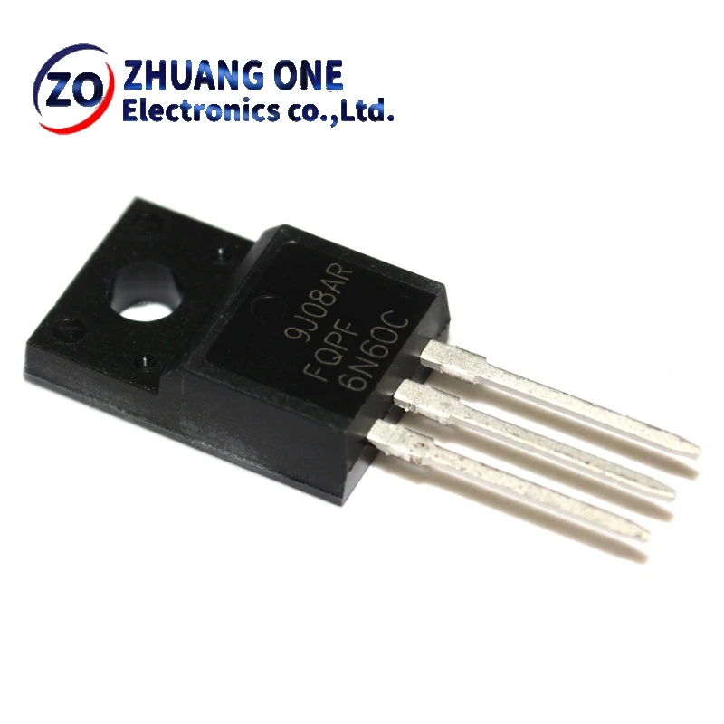 10 шт./лот FQPF12N60C 12N60C 12N60 600 В 12A MOSFET N-канальный транзистор TO-220F новый оригинальный