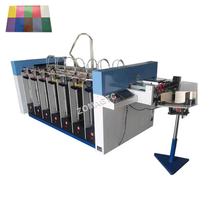 Automatic 4-24 Joints Paper Sheet Counting Sorting Collator Newspaper Calendar Horizon Paper Collating Gathering Machine