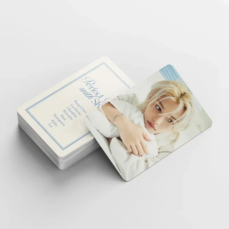 92pcs Kpop Idol Boy Group Album Perfect Day with SK Magic School Laser Lomo Card Star Photocards Postcards Series Sticker Card