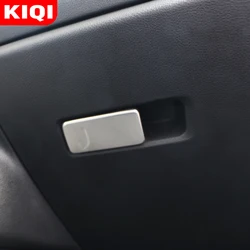 Car Interior Co-driver Storage Box Handle Decorative Bowl Cover Sticker for Jeep Renegade 2014-2019 Compass 2017-2019