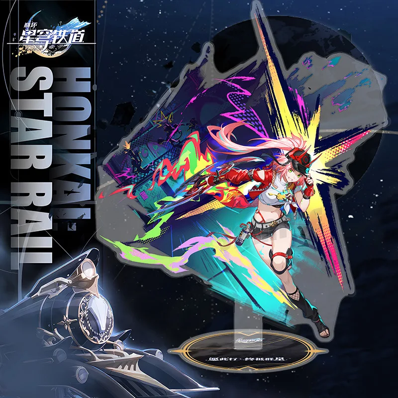 

New Honkai: Star Rail Character Big Stand Rapaa Moze Fei Xiao Boothill Firefly Cartoon Anime Acrylic Tabletop Ornament Game Gift