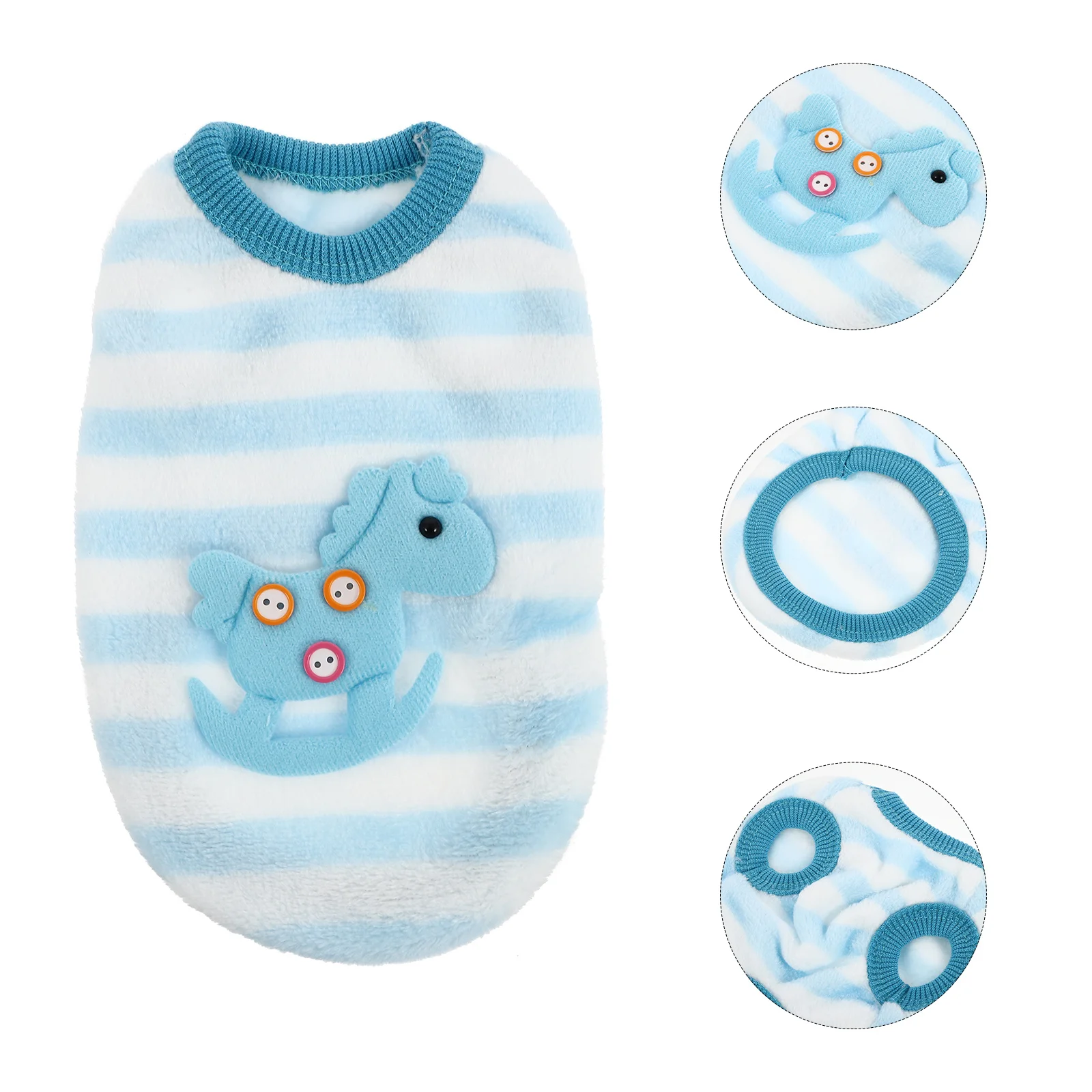 

Winter Warm Rabbit Vest Lightweight Coral Fleece Pet Clothing Cute Bunny Harness Adorable Small Animal Outfit Rabbit Clothing