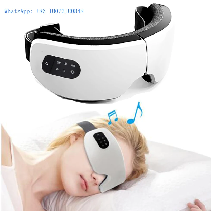 Smart Eye Massager Bluetooth Music Eye Care Instrument Hot Compres Heating Vibration Massage Relieve Fatigue Sleep Mask