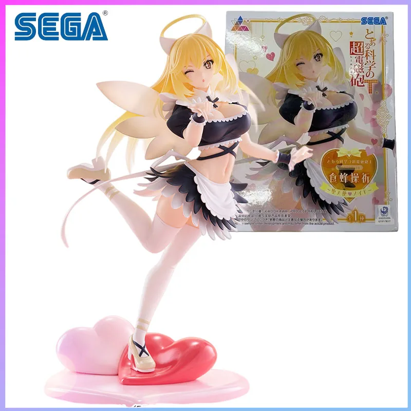 

SEGA In Stock Certain Scientific Railgun T Misaki Shokuhou Fallen Angel Maid in stock Model kit originaI garage kit garage kit