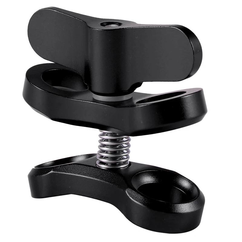 Tauch lichter Ball Schmetterlings clip für Gopro Held mit zwei Hand Tauch griff Tablett Griff halterung Erweiterungs halterung