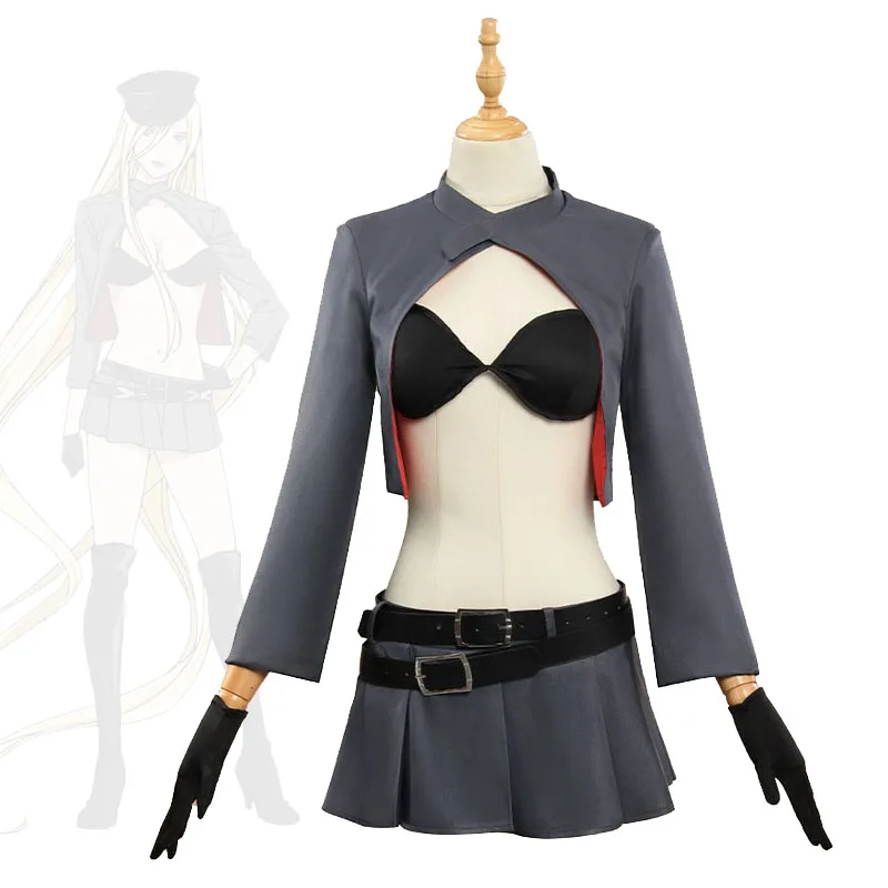 Noragami Bishamonnten Cosplay Costume Anime Shichifukujin The Strongest Martial God Bishamon Uniform Skirt Sets Sexy Clothing