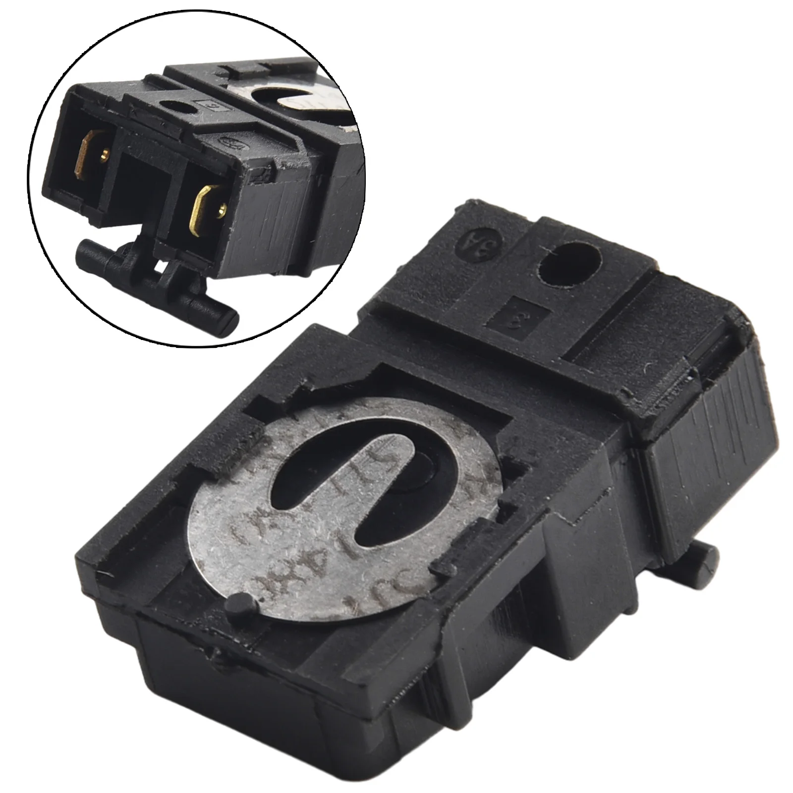 Thermostat Switch Button Switch 100-240V Plastic Metal SL-888-B TM-XD-3 Kitchen Replacement 100 Degrees Celsius