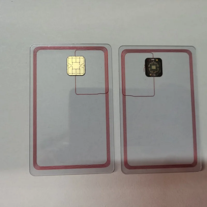 Customized product、Hot Sale Polycarbonate RFID JAVA Card Support Extend APDU for ID Card PC Inlay Teslin Paper Chip Coil