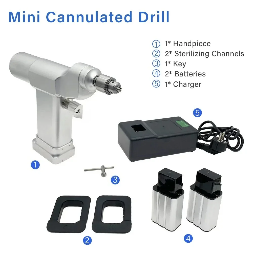 Drill Micro Cannulated Drill Autoclavable Medical Surgery Drill Veterinary  Instrument