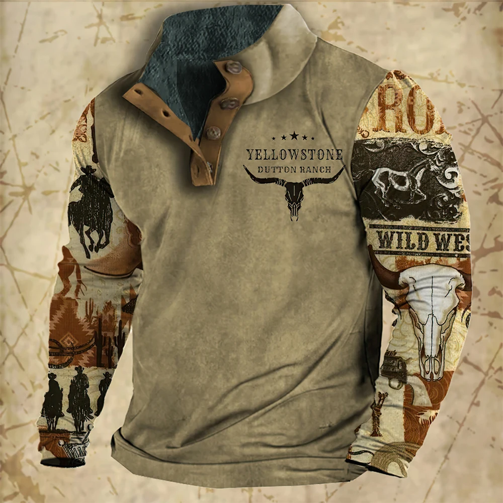 Vintage Men's Hoodie Sweatshirt Hooded Daily Pullover Sports Streetwear Designer Autumn Plush And Thickened Clothing Hoodies