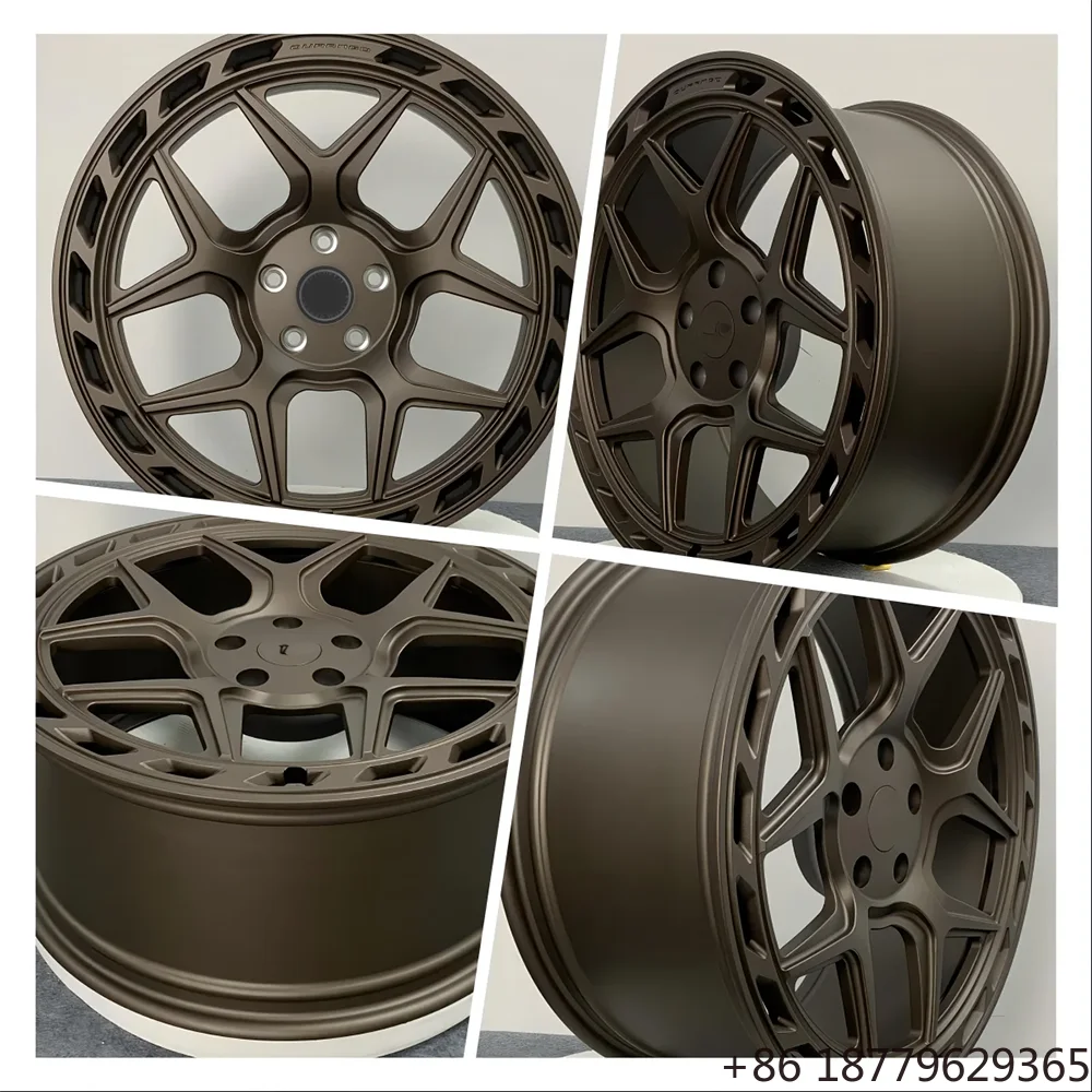 

High Quality Custom 17-22 Size Monoblock Forged Wheel Matte Bronze 0mm ET Polished
