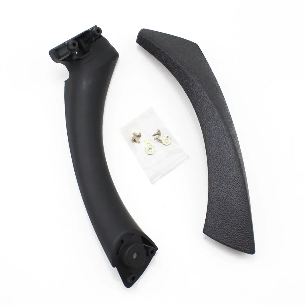 1PCS For BMW 3 series E90 E91 328 330 left Right Interior Handle Inner Door Armrest Panel Pull Trim Cover With Screw