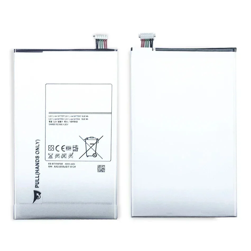 EB-BT705FBE EB-BT705FBC 4900mAh بطارية لأجهزة سامسونج غالاكسي تاب S 8.4 T700 T705 SM-T700 T701 SM-T705 بطارية عالية السعة + لا