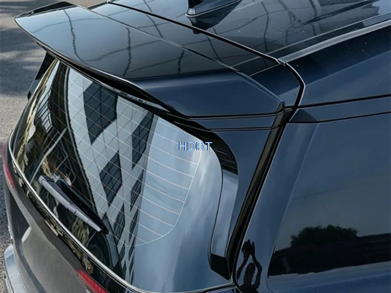 For Toyota RAV4 Wildlander XA60 2026 + Car Style Rear Trunk Roof Spoiler Plate Tail Wing Cover Protector Decoration Accessories