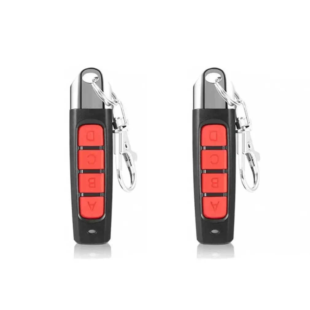 

433MHZ 433.92mhz Remote Control 4 Channe Garage Gate Door Opener Remote Control Duplicator Clone Learning Rolling Code Car Key