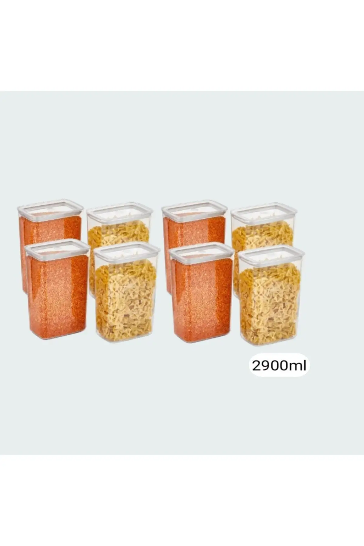 DOLBOVI Vipahmet Sude rectangular storage containers 8x2900 Ml