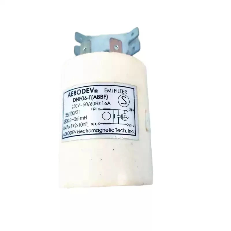 1pcs Power Filter DNF06-T Anti-interference Capacitor F4338 for Midea Galanz Washing Machine