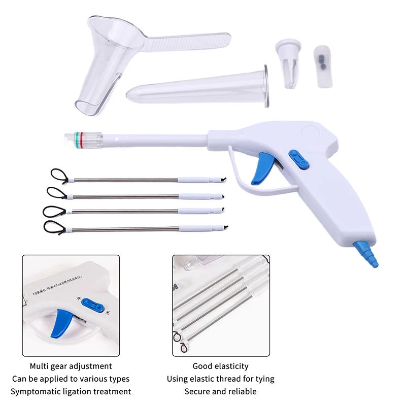 1 Set Top Quality Disposable Hemorrhoid Suction Ligator Automatic Ligation Device Special For Anorectal Hemorrhoids Set