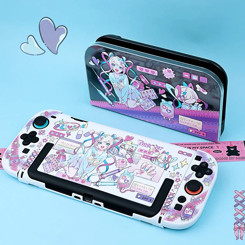 

Hard Case For Nintendo Switch 2 Shell Kawaii Girls Protective Housing NS Switch 2 Dockable Shell Cover Designed for Switch 2