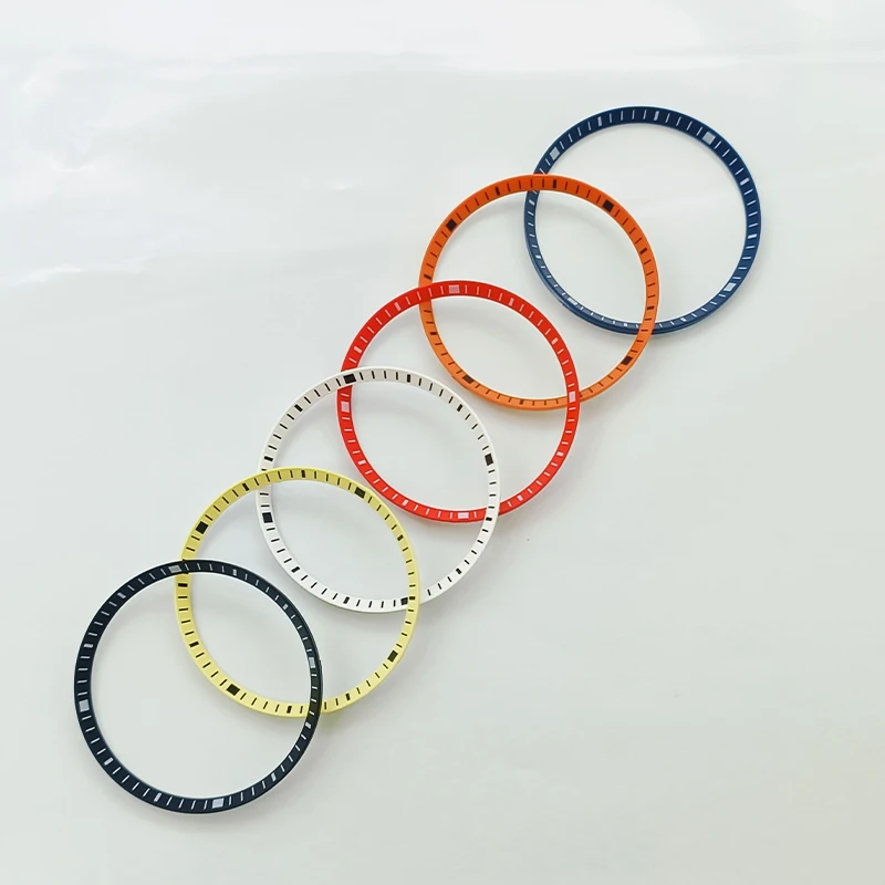 

Dia 30.5mm Watch Chapter Ring Fit for SKX007 SKX009 SRPD Watch Cases Plastic Inner Ring NH35 NH36 Watch Case Replace Parts