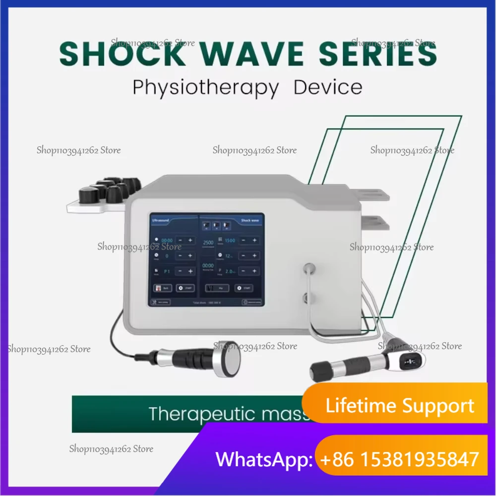 New Type Of Vibration Shockwave Combined Therapy Focused Shockwave Ultrasound Physical Therapy Device 1 CE