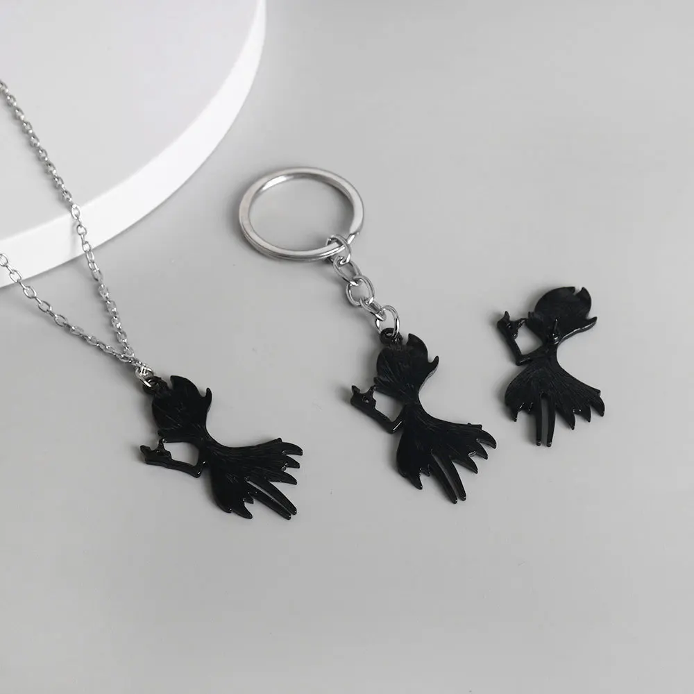 The Hollow Knight cosplay pendant necklace keychain anime cartoon figure Troupe Master Grimm brooch badge props fans gifts - view 3
