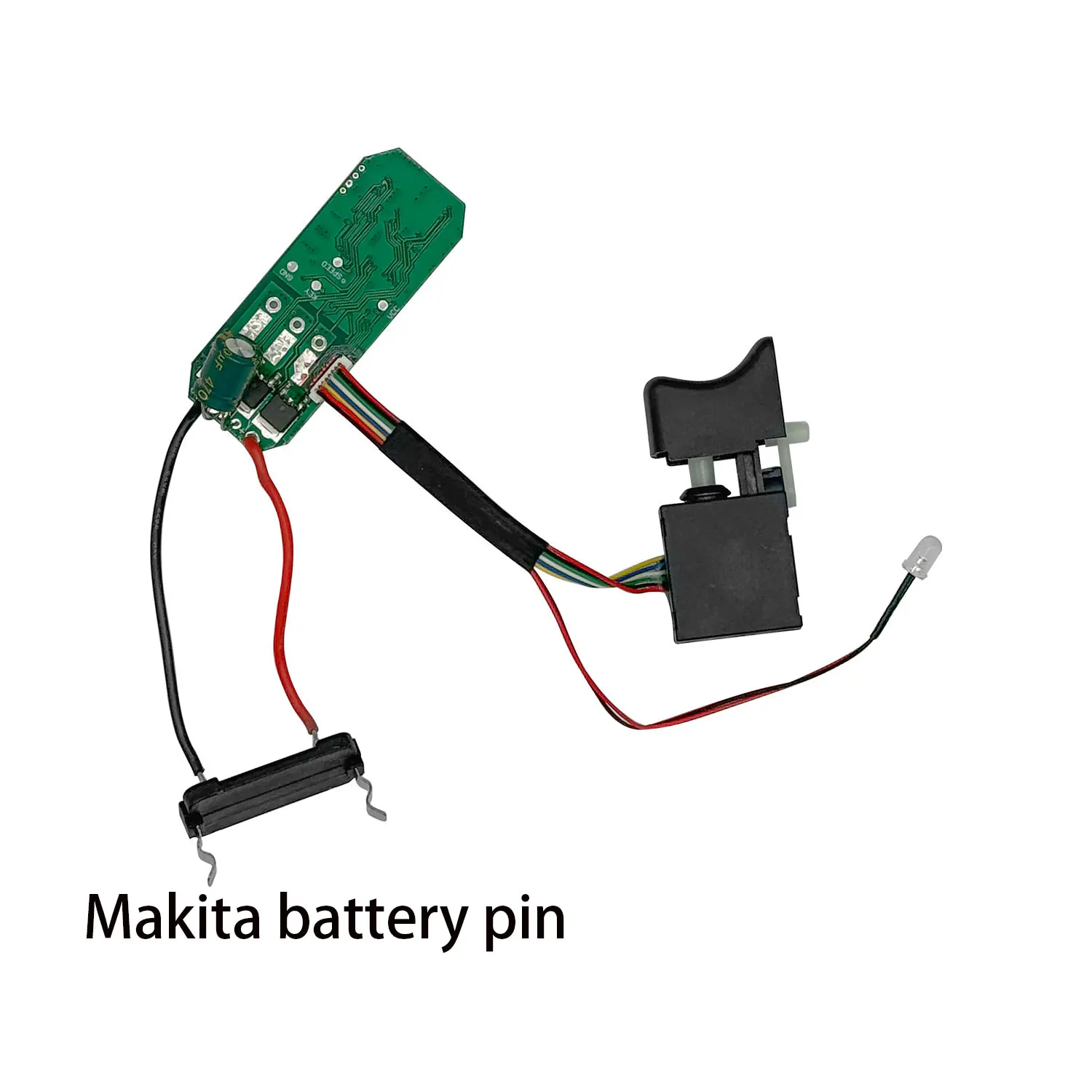 Makita 16.8V lithium electric drill control board switch assembly 18V brushless electric drill circuit board switch