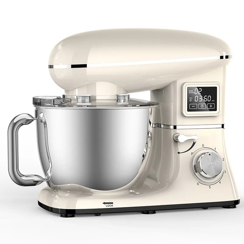 Screen Cooking Machine Home Multi-function Dough Mixing Machine Stand Mixer