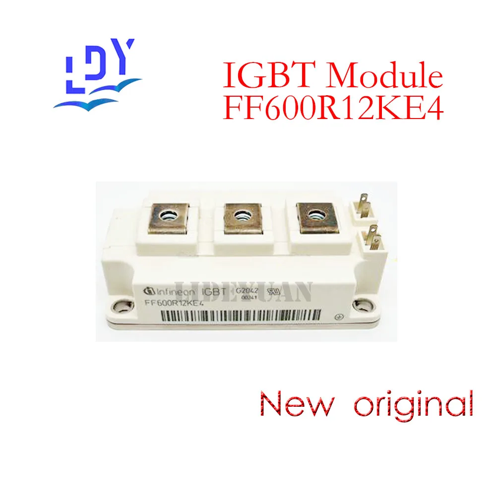 

1PCS FF600R12KE4 Original IGBT Power Module Thyristor Module FF600R12KE4 IGBT - Insulated Gate Bipolar Transistor IGBT