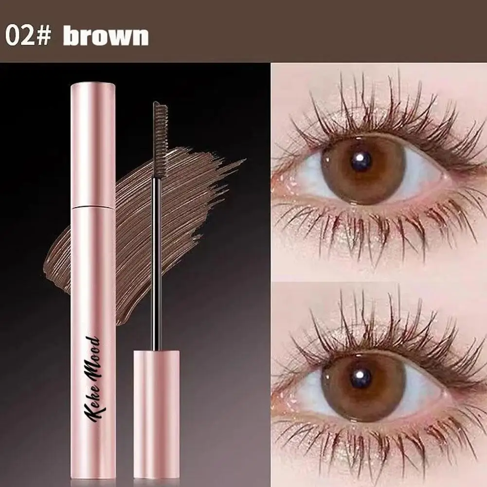 Curling Mascara schwarz braun Detail Wimpern Pinsel Wimpern Mascara schlanke Verlängerung Wimpern verlängerung Kamm wasserdicht dick c8y0