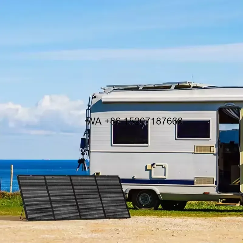 Wmwmnu Compact 400W Weatherproof Photovoltaic Charging System Collapsible Solar Panel for Emergency Backup and Outdoor
