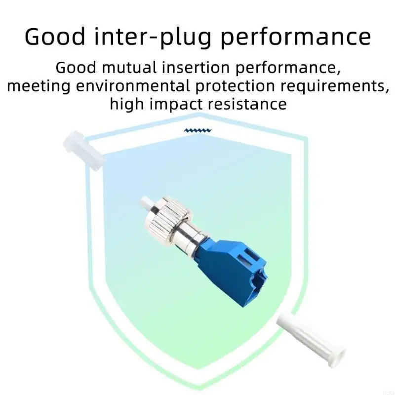 62ka Fiber Optical Adapter Couptor para medidor potencia óptica Localizador falla visual Masculino a Fibra óptica