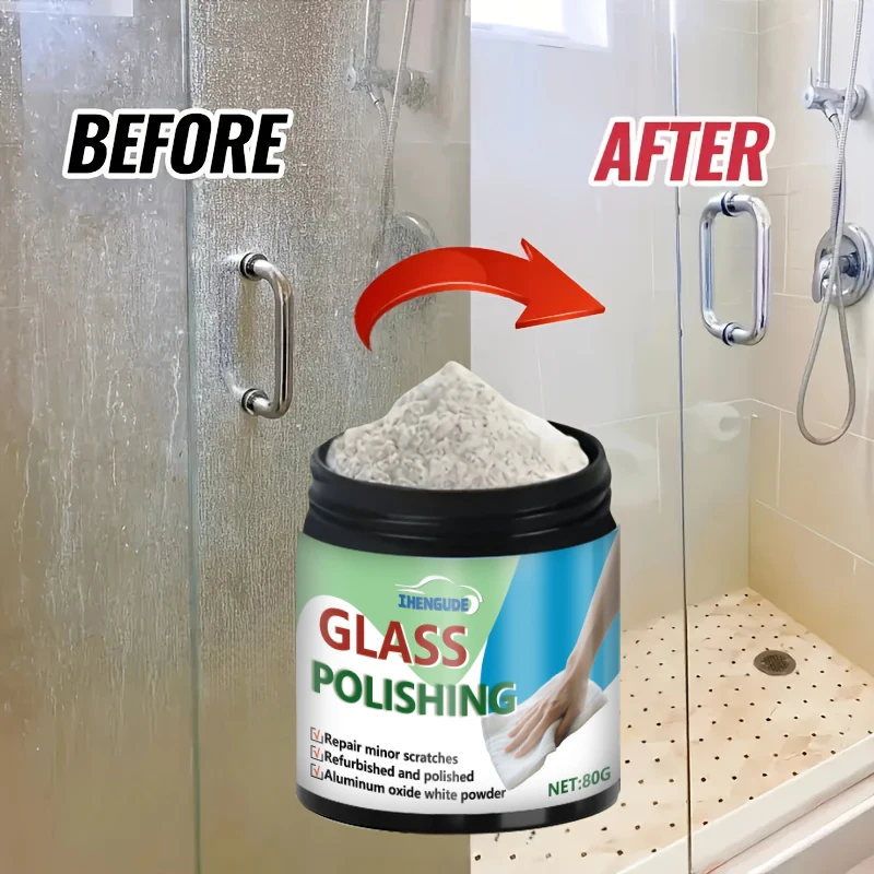 Aluminum Oxide Polishing Powder Premium Glass Polish - Professional Cleaning for Cars, Bathrooms, and Mirrors, Quickly Restores Clarity image 4