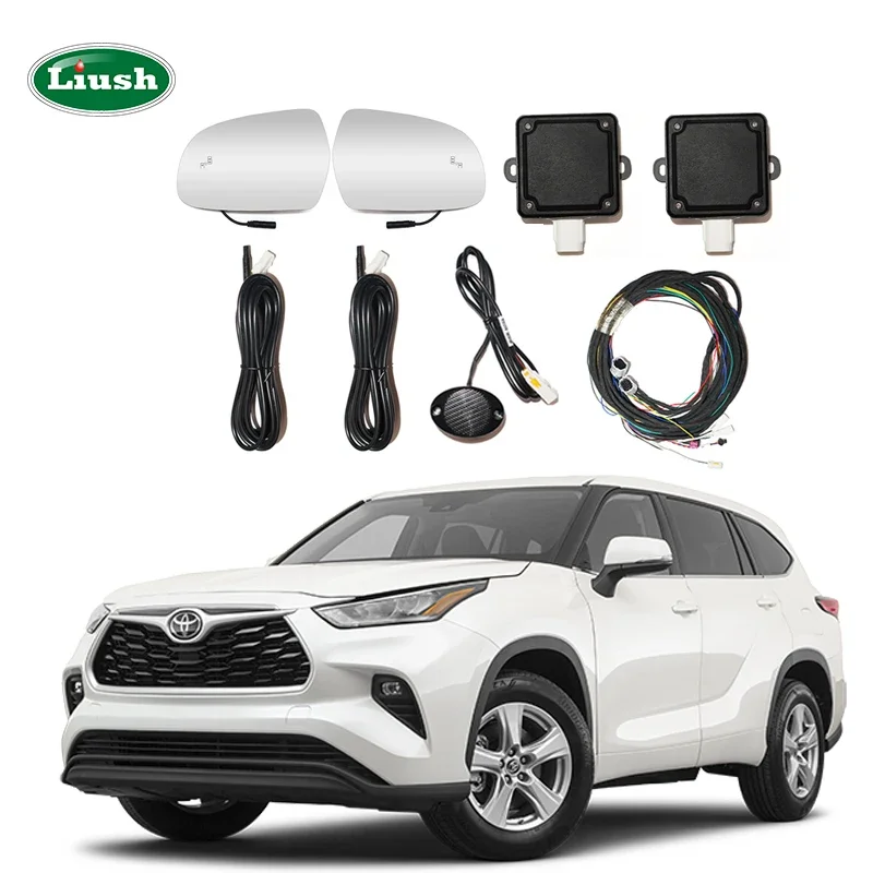 Mirror style Car Safe Driving Assist BSD 77GHZ Blind Spot Monitoring System Change lane Security Warning millimeter wave sensor