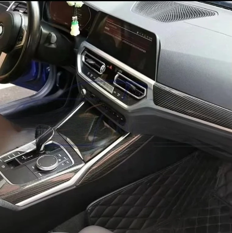 High-quality automotive interior dry carbon fiber trim for M3 G80 M4 G82