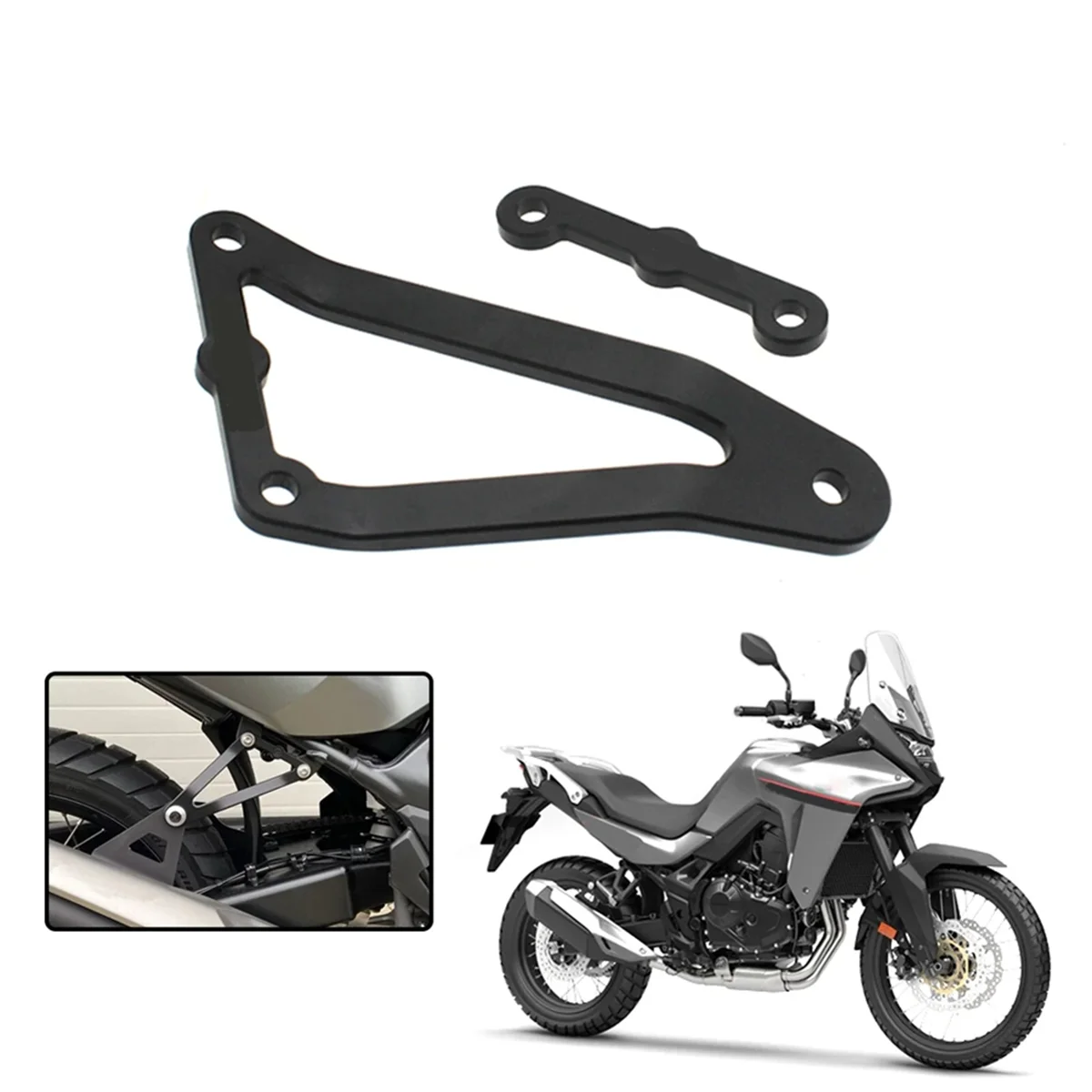 Motorrad-Auspuffhalterung, Tintenstrahlbeschichtung, Auspuffaufhänger für Honda XL 750 XL 750 Transalp 2023 2024