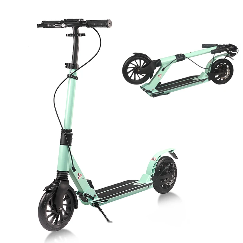 

Kids Kick Scooter - Foldable Aluminum Alloy, Adjustable Height, Dual Shock Absorption, 100KG Load, for Children